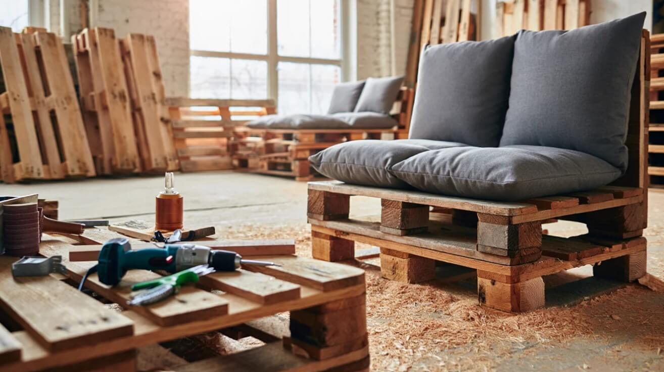 Comment fabriquer des fauteuils en palette ? Le guide simple et pas cher ! 💡