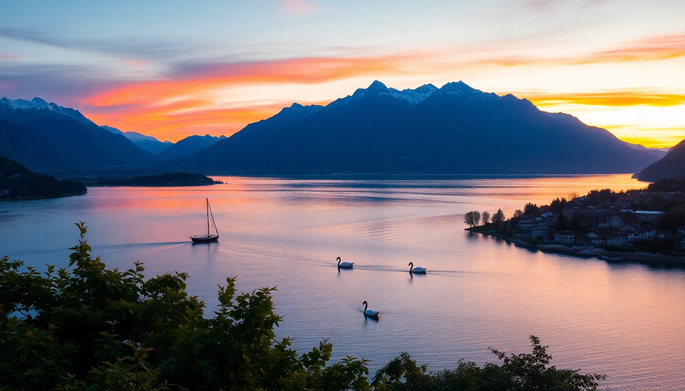 Découverte du lac Léman